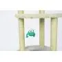 Furrytail Flower Cat Tree Condo with Scratching Post, Plush Perches and Teasing Toy, 44-Inch Cat Tower Kitten Play Platform House Furniture Furrytail Flower Cat Tree Condo with Scratching Post, Plush Perches and Teasing Toy, 44-Inch Cat Tower Kitten Play Platform House Furniture