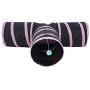 DaMohony Foldable 3 Way Cat Play Tunnel Toy Indoor Outdoor Pet Interactive Training Toy 04#