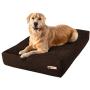 Big Barker 7'' Pillow Top Orthopedic Dog Bed for Large and Extra Large Breed Dogs (Sleek Edition)