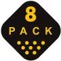 Four Paws Wee-Wee Pads, Gigantic, 18 per Pack (144-Count)
