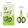 Cat Nail Clippers with Razor Sharp Blades - Pet Nail Clippers for Small Animal - Professional Claw Trimmer for Tiny Dog Kitten Bunny Rabbit Bird Guinea Pigs Ferret Hamsters - Sharp, Safe