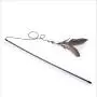 Funny Kitten Play Long Teaser Cat Wand Interactive Fun Toy with Pet Feather Funny Kitten Play Long Teaser Cat Wand Interactive Fun Toy with Pet Feather