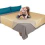 Ameritex Pet Bed Blanket Reversible 100% Waterproof Velvet Super Soft for Sofa and Bed