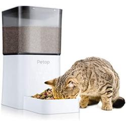 MIKOBOX Automatic Pet Feeder-Auto Timed Programmable Food Dispenser, Designed for Small Medium Puppy Kitten