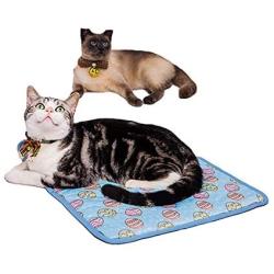 NACOCO Pet Cooling Mat Cat Dog Cushion Pad Summer Cool Down Comfortable Soft for Pets and Adults