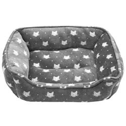 Thro By Marlo Lorenz Cuddler Dog Bed, 19x22x6, Charcoal