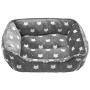 Thro By Marlo Lorenz Cuddler Dog Bed, 19x22x6, Charcoal