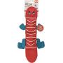 Outward Hound Fire Biterz Durable Real Fire Hose Material Dog Toy with Squeakers