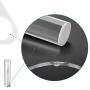 NIUBEE Raised Cat Dog Bowls, Clear Acrylic Elevated Pet Feeder with Dishes for Food and Water