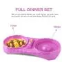 Double Bowls Feeding Station - Slow Feeder Dog Bowl - 2 in 1 Food Water Feeder - Anti Choke Interactive Bloat Stop Cat Bowl - Non Slip Feeding Bowls Anti-Static & Anti-Dust Eating Drinking Pet Bowls Double Bowls Feeding Station - Slow Feeder Dog Bowl - 2 in 1 Food Water Feeder - Anti Choke Interactive Bloat Stop Cat Bowl - Non Slip Feeding Bowls Anti-Static & Anti-Dust Eating Drinking Pet Bowls