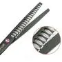 7.0 inches Professional Dog Grooming Scissors Set Straight & thinning & Curved & chunkers 4pcs in 1 Set (with Comb)