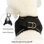 Adjustable Mesh Dog Vest Harness, Breathable Soft Reflective Outdoor Pet Vest with Safety Buckle for Small and Medium Dogs