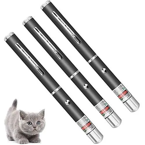 Interactive Cat Laser Toy Pen for Indoor Cats Dogs, 3 PCS Funny Dog Chaser Point Toys Indoor Playing Training Exercise, Green Red Violet Pet Puppy Kitten Tease Stick Handheld Clicker Wand for Teaching Interactive Cat Laser Toy Pen for Indoor Cats Dogs, 3 PCS Funny Dog Chaser Point Toys Indoor Playing Training Exercise, Green Red Violet Pet Puppy Kitten Tease Stick Handheld Clicker Wand for Teaching