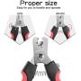 Swhatty Dog Nail Clippers and Trimmer for Pet Claw in pet Grooming and Trimmer Supplies, with Safety Guard to Avoid Over-Cutting Toenail for Small Medium Large Dogs and Cats