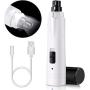 Casfuy Dog Nail Grinder with LED Light - Upgraded 2-Speed Electric Pet Nail Trimmer Powerful Painless Paws Grooming & Smoothing for Small Medium Large Dogs & Cats