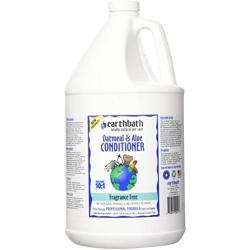 Earthbath Oatmeal & Aloe Conditioner, Fragrance Free 128 oz(1 gal)