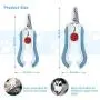 Yuuqiite Pet Nail Clipper for Dogs Cats Small Animals, Nail Trimmer with Safe Guard to Avoid Over Cutting Yuuqiite Pet Nail Clipper for Dogs Cats Small Animals, Nail Trimmer with Safe Guard to Avoid Over Cutting