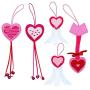 Vannon Cat Feather Toys Catnip Filled InteractiveTeaser Wand Cat Toy for Indoor Cats and Kitten