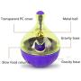 Q Pet House Cat Toys -Interactive Food Dispenser Treat Ball Shape Slow Feeder for cat and Dog: Tumbler Roly-Poly Pet IQ Training Toy for Kitten and Puppy