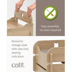 Vesper Lounger, Cat Tree with Hideout