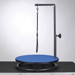 Small Pet Round Rotating Grooming Tables - Dog Groomer Table for Smaller Pets