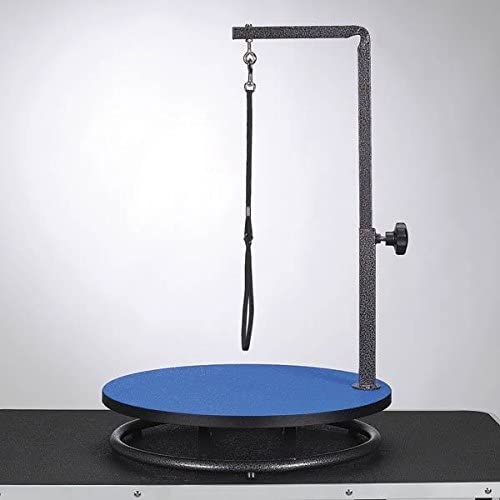 Small Pet Round Rotating Grooming Tables - Dog Groomer Table for Smaller Pets