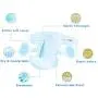 Warbriie Disposable Female Dog Diapers, Super Absorbent Leak-Proof Pet Care Wraps, Comfortable & Soft Heating Pee Pet Diapers for Female Puppy Dogs - 10 Count