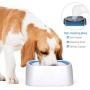 Dog Water Bowl Vehicle Carried Floating Bowl, No Spill Dog Bowl Anti Gulping Dripless Avoid Wet Mouth Pet Bowl with Food Grade Material for Dogs/Cats, Keep Water Fresh