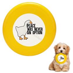 Pet Frisbee Flying Disc Dog Toy - Multifunction Peace was Never an Option
