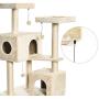 Amazon Basics Multi-Level Cat Tree with Scratching Posts