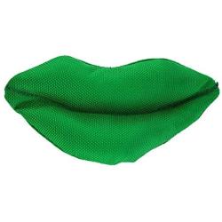 American Dog Kiss Me Im Irish Lips Dog Toy, Large, Green