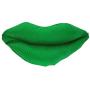 American Dog Kiss Me Im Irish Lips Dog Toy, Medium, Green
