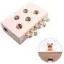 BeesClover Wooden 5 Mouse Holes Scratch Bite Resistant Interactive Toy for Pet Cat Mouse pet Gift BeesClover Wooden 5 Mouse Holes Scratch Bite Resistant Interactive Toy for Pet Cat Mouse pet Gift