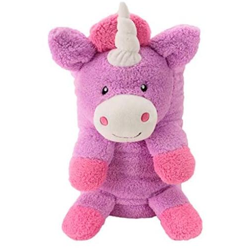 My Pet BlankieOriginal SizeUltra-Soft 3-in-1 Fleece BlanketPurple UnicornMachine Washableby Animal Adventure