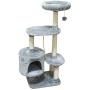 MIAO PAW Cat Tree Tower Condo Sisal Post Scratching Furniture Activity Center Play House Cat Bed Four Colors