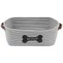 Morezi Cotton Rope Dog Toy Basket with Handle, Large Dog bin, Puppy Kitty Bed, Dog Toy Basket - Perfect for Carry pet Toys, Blankets, leashes, chew Toys, Diapers - Gray Morezi Cotton Rope Dog Toy Basket with Handle, Large Dog bin, Puppy Kitty Bed, Dog Toy Basket - Perfect for Carry pet Toys, Blankets, leashes, chew Toys, Diapers - Gray