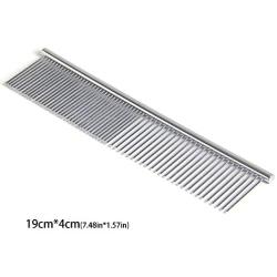 SBYURE Dog Tear Stain Remover Combs,Set of 4 Dog Grooming Comb,Tear Stain Remover for Dogs,Stainless Steel Grooming Dog Cat Comb Tool