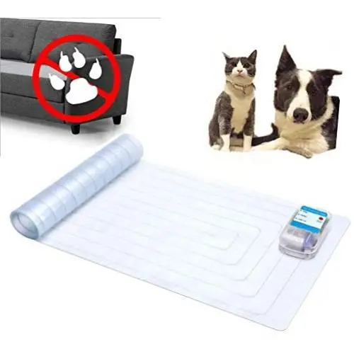 JSBH Upgraded Scat Mat - 12 x 60-inch Indoor Electronic Pet Shock Pad, Keep Pets Off Couch and Furniture Repellent/Deterrent ScatMat Training Mats for Dogs & Cats with LED Indicator JSBH Upgraded Scat Mat - 12 x 60-inch Indoor Electronic Pet Shock Pad, Keep Pets Off Couch and Furniture Repellent/Deterrent ScatMat Training Mats for Dogs & Cats with LED Indicator