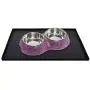 Guardians Dog Food Mat, Silicone Dog Cat Bowl Mat, Non Slip Pet Feeding Mat Waterproof Dog Placemat for Small Animals Guardians Dog Food Mat, Silicone Dog Cat Bowl Mat, Non Slip Pet Feeding Mat Waterproof Dog Placemat for Small Animals