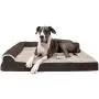 Furhaven Pet Dog Bed - Cooling Gel Memory Foam Faux Fleece and Chenille Soft Woven Traditional Sofa-Style Living Room Couch Pet Bed with Removable Cover for Dogs and Cats Furhaven Pet Dog Bed - Cooling Gel Memory Foam Faux Fleece and Chenille Soft Woven Traditional Sofa-Style Living Room Couch Pet Bed with Removable Cover for Dogs and Cats