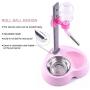 Super Design Multifunctional Automatic Feeders Dispenser - Portion Control Water Dispenser Bowl for Dogs & Cats, Mess Free, No More Dripping Beard