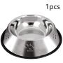 ACUTRE Dog Bowl, 2 Pack Stainless Steel Dog Bowl with Non-Slip Rubber Ring Puppy BowlsLarge Water Bowls for Dogs Pets Bowl for Food Or Water, Suitable for Puppy and Cats