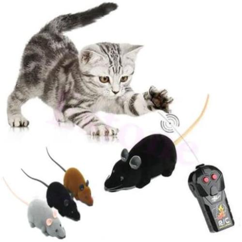 New Remote Control RC Rat Mouse Wireless for Cat Dog Pet Toy Novelty Gift Funny