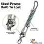 Spring Rope Dog Toy - Interactive Dog Tug Toy Builds Pet Muscle - Includes Bonus Rope Toy - 16ft Hanging Rope, Spring Kit + Bungee Tether Tug Pull Flirt Pole Kit - Perfect Outdoor Activity Dog Toy Spring Rope Dog Toy - Interactive Dog Tug Toy Builds Pet Muscle - Includes Bonus Rope Toy - 16ft Hanging Rope, Spring Kit + Bungee Tether Tug Pull Flirt Pole Kit - Perfect Outdoor Activity Dog Toy