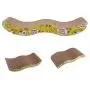 Tylu Cat Scratcher Cardboard Cat Scratching Toy Durable Scratching Pad 1 Pack Board with 2 Pack Catnip for Furniture Protector Tylu Cat Scratcher Cardboard Cat Scratching Toy Durable Scratching Pad 1 Pack Board with 2 Pack Catnip for Furniture Protector