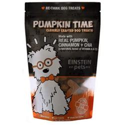 Einstein Pets- Pumpkin Time-- Grain Free and Organic Pumpkin Dog Treats- 8oz