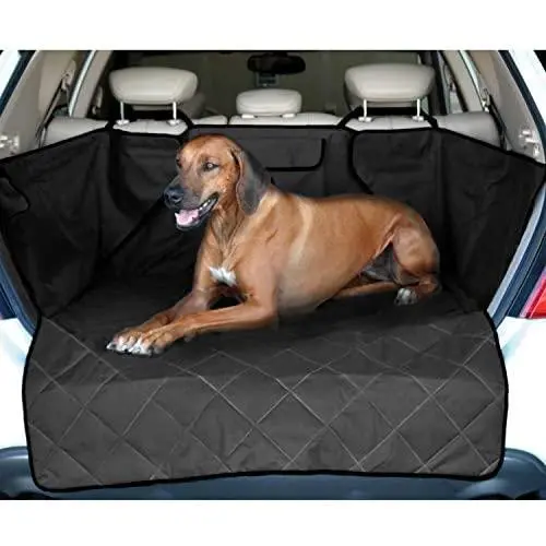 K&H Pet Products Quilted Cargo Cover with Side Walls and Bumper Flap Protection, SUV Dog Cargo Liner, Multiple Colors K&H Pet Products Quilted Cargo Cover with Side Walls and Bumper Flap Protection, SUV Dog Cargo Liner, Multiple Colors