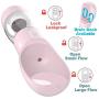 XINXIAO 2 in 1 Portable Pet Dog Water and Food Bottle for Walking Food Water Feeder for Dogs Drinking Bowl Puppy Cat Water Dispenser Pet