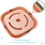 TANDD Slow Feeder Bowl, Anti-Choke Pet Bowls, Pets Water Bowl, Healthy Food Fun for Dog/Puppy