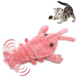 Efoee Cat Toy, Electric Moving Plush Lobster Cat Toys, Motion Kitten Catnip Toys, Interactive Cat Toys for Indoor Cats, Pet Toys for Cats Exercise